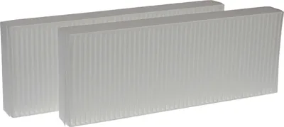 Produktbild von vhbw 2x Filter G4 kompatibel mit Zehnder Paul Novus 450, Novus 300 Lüftungsgerät - Filterset, 48 x 18 x 10 cm Weiß