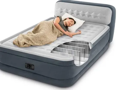Produktbild von Intex Luftbett Dura-Beam Deluxe Ultra Plush, Kopfteil, Größe Queen, 86 cm