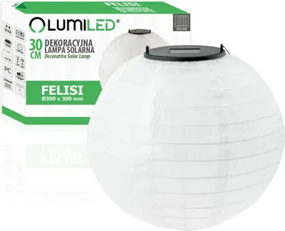 Produktbild von Solar Gartenlampe LED Hängelaterne Laterne ORIGAMI 30cm