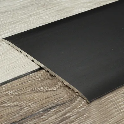 Produktbild von PROVISTON | Übergangs- & Ausgleichsprofil | Aluminium | 80 x 3.5 x 1000 mm | Bronze Dunkel | Bodenprofil | Metallprofil | Übergangsschiene