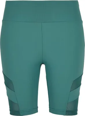 Produktbild von Urban Classics TB4354 | Ladies High Waist Tech Mesh Cycle Shorts Radlerhose - Farbe: paleleaf - Größe: M