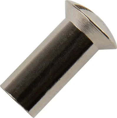 Produktbild von Hülsenmuttern Messing gal Ni Liko M 5 x 15 Ms Ni S 100 Stk