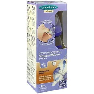 Produktbild von Lansinoh Weith Fl240saug M, 1 St