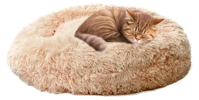 Produktbild von Fluffy Plüschkissen für Hunde und Katzen Ø 70 cm