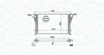 Image de refroidisseur d'air VW GOLF VII