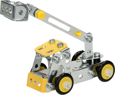 Image de Modèle de construction en métal Camion-échelle en kit