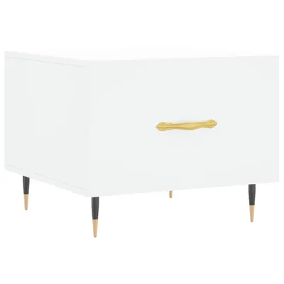 Produktbild von "2026 MODERNE"Couchtisch - Wohnzimmer Tisch modern - Weiß 50x50x40 cm Holzwerkstoff - Kaffeetisch CC9071292