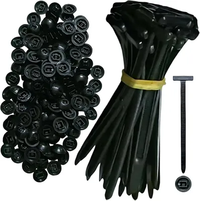 Image de Colliers de serrage en nylon - Résistants - Lot de 30 pièces