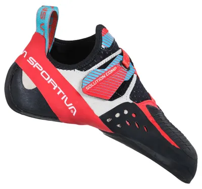 Obrázok produktu pre Solution Comp Woman, Lezecká obuv, 33, Hibiscus/Malibu Blue (Pink) - La Sportiva