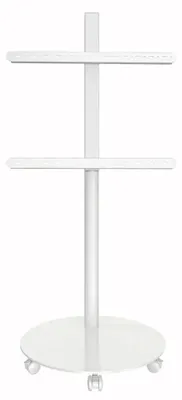 Produktbild von Techly ICA-TR102W, 81,3 cm (32"), 177,8 cm (70"), 45 kg, 100 x 100 mm, 600 x 400 mm, Weiß