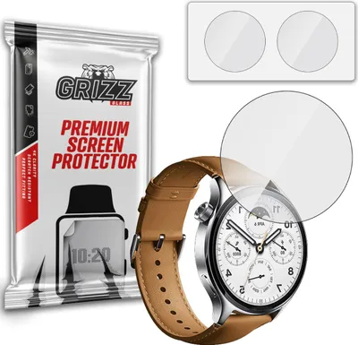 Produktbild von Hybriertes Glas GrizzGlass HybridGlass für Xiaomi Watch S1 Pro