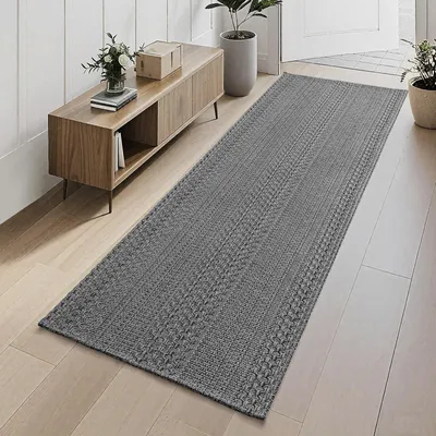 Obrázek produktu pro Boho koberec do chodby a kuchyně – pratelný, protiskluzový koberec, rozměry 60x180 cm