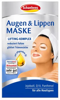 Obrázok produktu pre Mliečno-hedvábná maska na oči a pery Schaebens, 6 ml