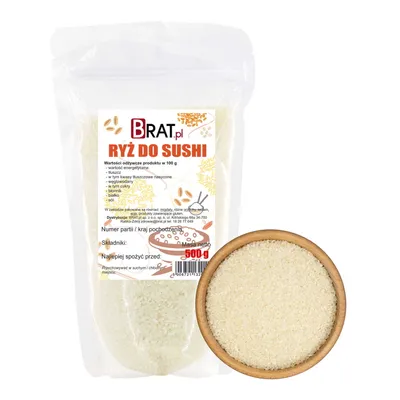 Obrázok produktu pre Sushi ryža 500g Brat.pl