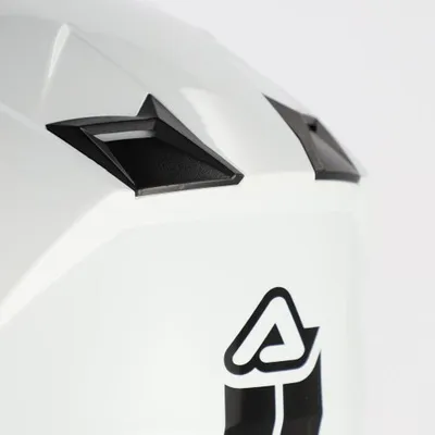 Imagen del producto de Casco Enduro ACERBIS Assault, color blanco brillante, talla M