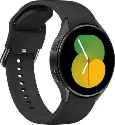 Produktbild von Silikon Sportarmband für Galaxy Watch 5/Watch 4 - Schwarz - Männer und Frauen