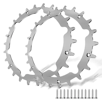 Edelstahl-Spikes für Robot-Rasenmäher, 12 Schrauben, 212 mm