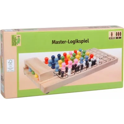 Produktbild von Natural Games Master-Logikspiel 27x12,5x4 cm