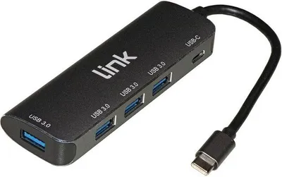 Zdjęcie produktu dla Link Hub Usb-C 4 Porty Usb + Usb-C F