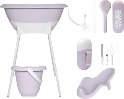 Produktbild von Badeset 8 el. Sprenkeln Lila / Luma