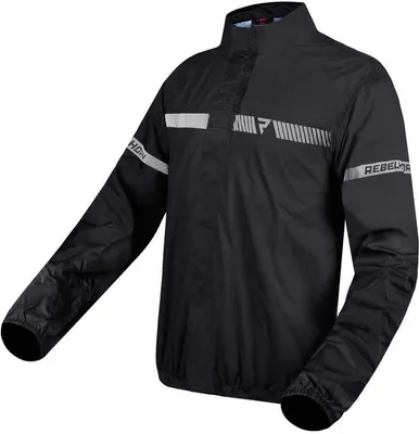 Zdjęcie produktu dla Kurtka przeciwdeszczowa Rebelhorn Horizon Black XXS