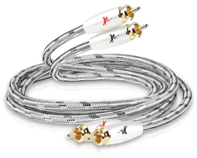 Productafbeelding van 2,0 m 2RCA naar 2RCA-kabel, OFC RCA-kabel, hifi-stereo-audiokabel