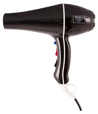 Obrázek produktu pro Wahl Super Dry, AC, 108 m³/h, Černá, 3 m, 2000 W, 220-240 V