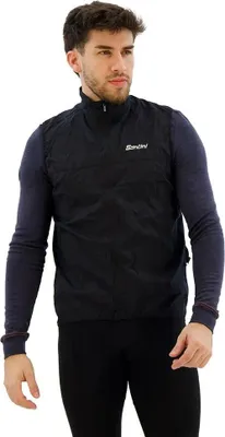 Produktbild von Santini Ventus Jacke Schwarz XL Herren,Damen Schwarz XL