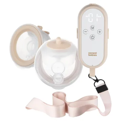 Zdjęcie produktu dla Canpol babies Podwójny mobilny laktator muszlowy MilkShell 20/106