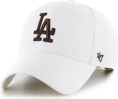 Produktbild von 47 Brand Verstellbare Kappe - MLB Los Angeles Dodgers weiß