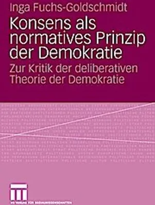 Produktbild von Konsens als normatives Prinzip der Demokratie