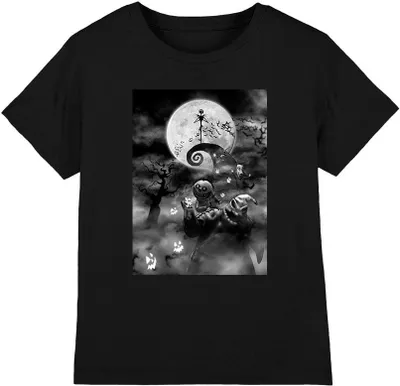 Produktbild von The Nightmare Before Christmas - T-Shirt für Kinder TV4000 (128) (Schwarz)
