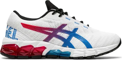 Produktbild von Asics Gel Quantum 180 5 GS Laufschuhe Sportschuhe weiß/blau/rot/schwarz 1024A051-101, Schuhgröße:36 EU