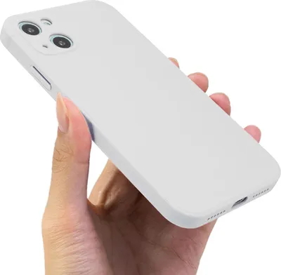 Produktbild von Apple iPhone 13 mini Round Edge TPU Case Weiss