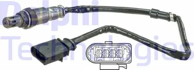 Produktbild von DELPHI Lambdasonde für VW Golf V Schrägheck (1K1) nach-Kat Beheizt 500mm ES20678-12B1