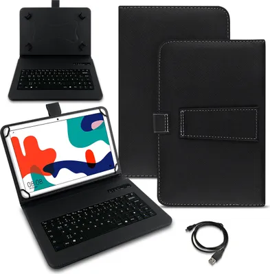 Produktbild von Schutzhülle Tastatur für XGODY P60 / P60 Pro Tablet Hülle Bluetooth TastaturFarben:Schwarz