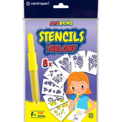 Immagine prodotto di Stampini Centropen per soffiare motivi vegetali F+