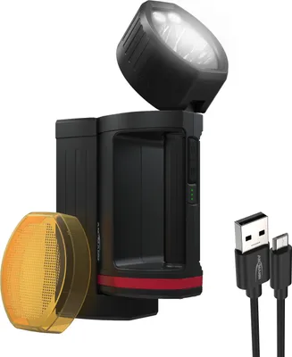 Produktbild von ANSMANN LED Handscheinwerfer Akku 10400mAh ladbar via Micro USB & Ladeschale