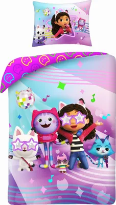 Immagine prodotto di HALANTEX Biancheria da letto Gaby's magic house party Cotone, 140/200, 70/90 cm