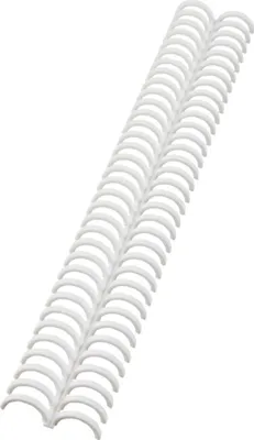 Produktbild von GBC ClickBind Binderücken, weiß, 16mm (50), Weiß, 145 Blätter, 16 mm, 16 mm