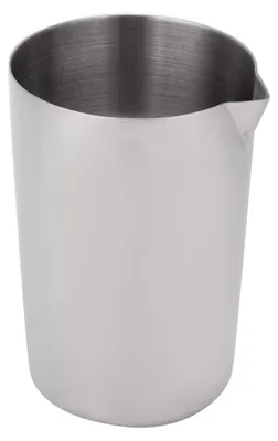 Cocktailmengglas 500 ml Edelstahl silber Barman Zubehör