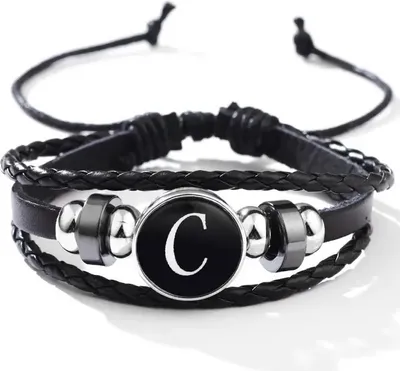 Image de Bracelet Alphabet - C : Élégance Personnalisée KP30395