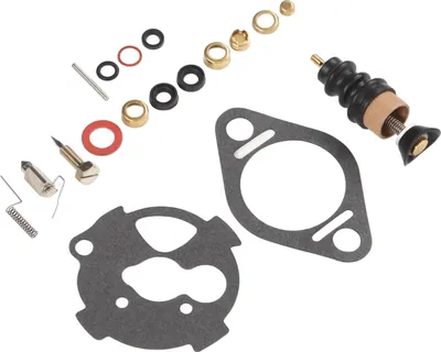 Image de Kit de réparation pour carburateur 18 pièces 27132-71 Pièces de conversion en caoutchouc et métal Remplacement pour Bendix 1971-1976
