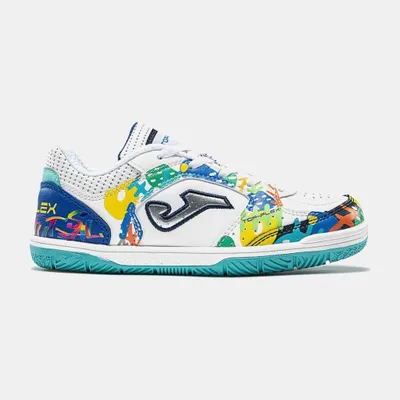 Image de Joma Top Flex Jr chaussures de futsal enfant blanc
