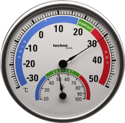 Produktbild von Technoline WA 3050, Drinnen, Temperatur- & Feuchtigkeitssensor, Freistehend, -30 - 50 °C, 20 - 100%, °C