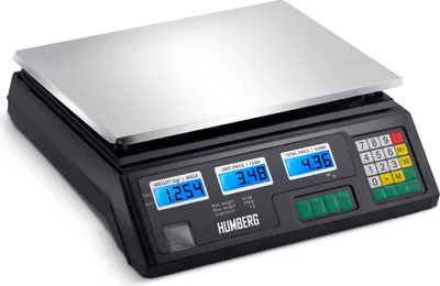 Immagine prodotto di Bilancia commerciale elettronica da 40 kg Humberg MH-190