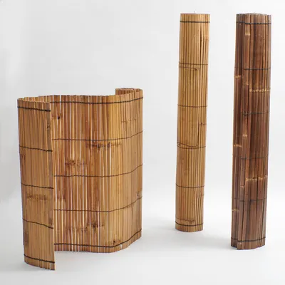 Produktbild von BambusBASIS Sichtschutz aus Bambusleisten, dunkel, H: 150cm x B: 300cm