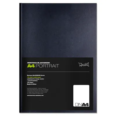 Produktbild von Montana Cans Blackbook | A4 | Hardcover | Sketchbook