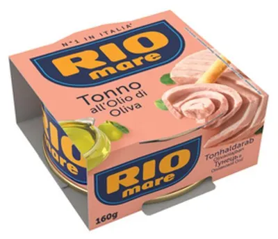 Zdjęcie produktu dla Rio Mare Tuńczyk w Oliwie z Oliwek 160 g