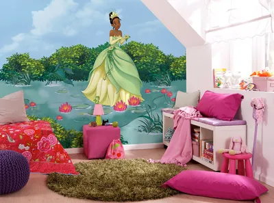 Immagine prodotto di Carta da parati fotografica in tessuto non tessuto -Tiana Lucky Pond - dimensioni 300 x 250 cm